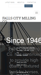 Mobile Screenshot of fallscitymilling.com